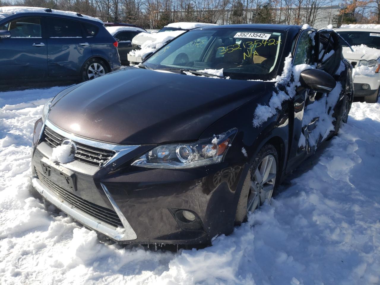 Photo 2 from auction – 2016 LEXUS CT 200 with VIN JTHKD5BH8G2263931
