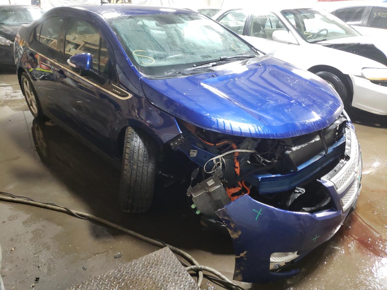 CHEVROLET VOLT 2013 with VIN 1G1RA6E40DU121394 - Photo from auction