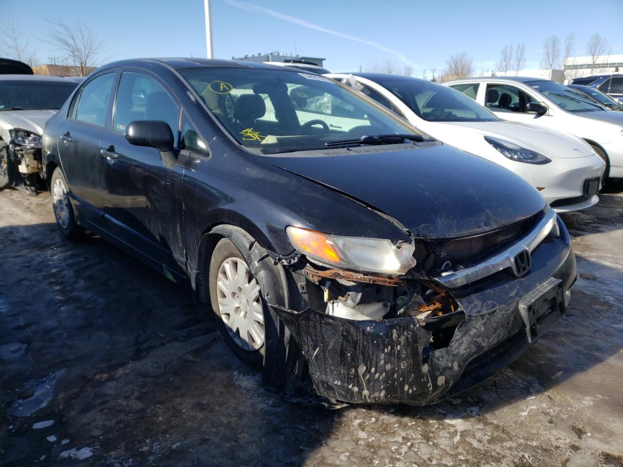 HONDA CIVIC DX 2007 with VIN 2HGFA16387H035598 - Photo from auction