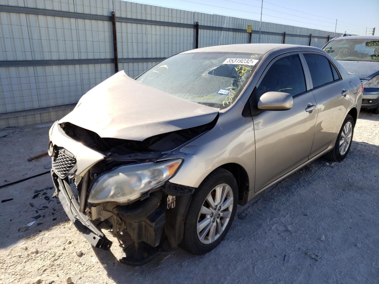 Photo 2 from auction – 2009 TOYOTA COROLLA BA with VIN 1NXBU40E79Z103207