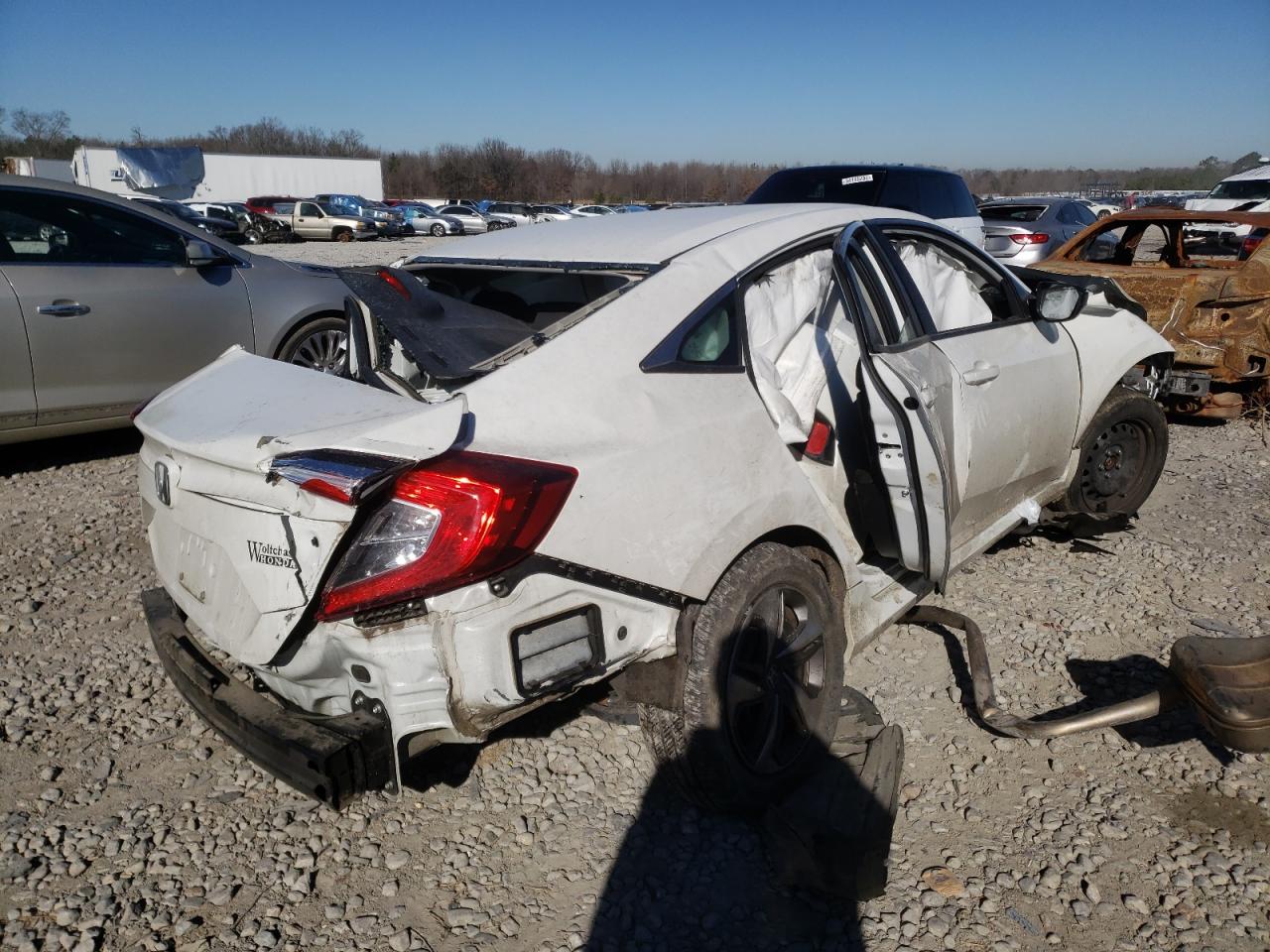Photo 4 from auction – 2019 HONDA CIVIC LX with VIN 2HGFC2F69KH507519