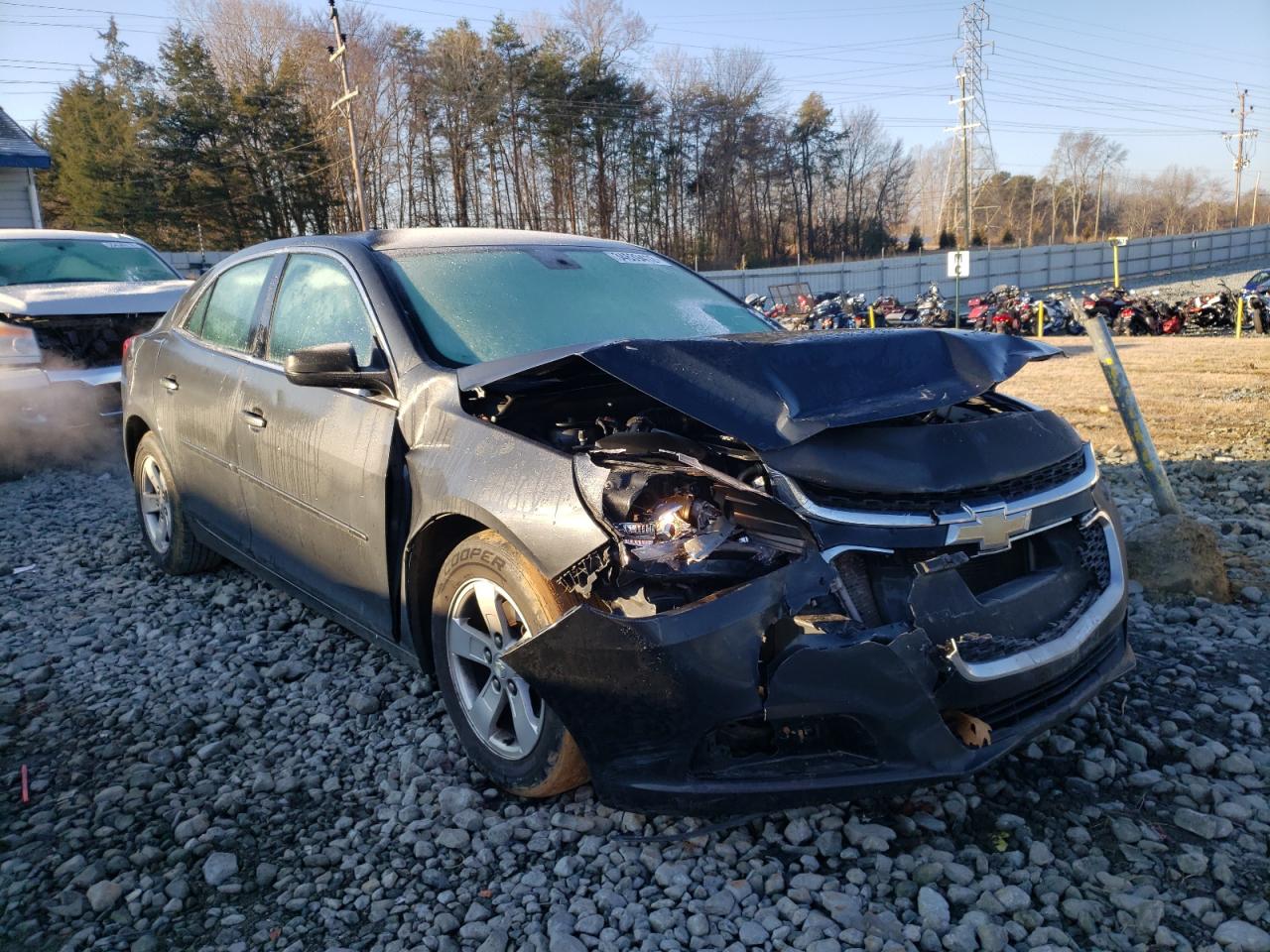 CHEVROLET MALIBU LS 2014 with VIN 1G11B5SL7EF161185 - Photo from auction