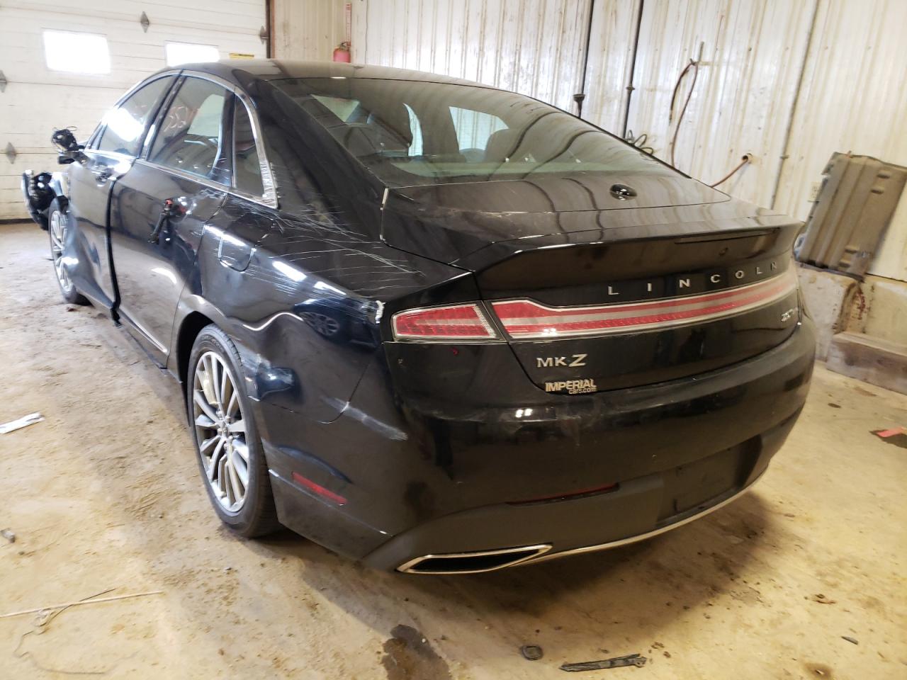 Photo 3 from auction – 2018 LINCOLN MKZ SELECT with VIN 3LN6L5D92JR601978