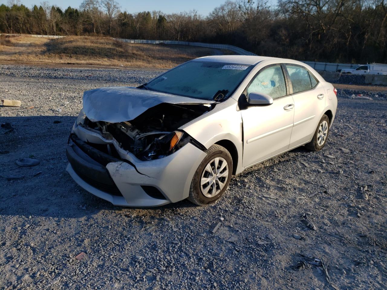 Photo 2 from auction – 2016 TOYOTA COROLLA L with VIN 2T1BURHE0GC495396