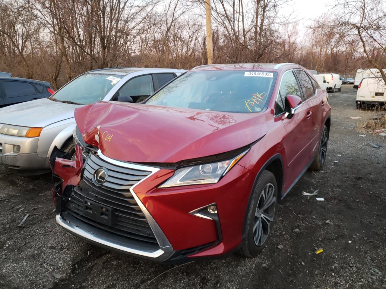 Photo 2 from auction – 2017 LEXUS RX 350 BAS with VIN 2T2BZMCA1HC094395