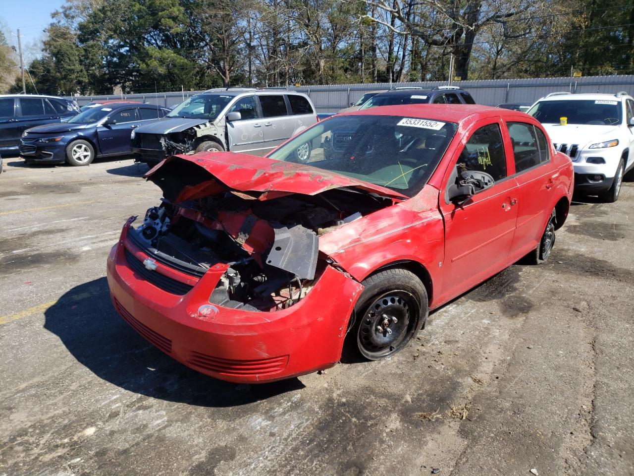 Photo 2 from auction – 2007 CHEVROLET COBALT LS with VIN 1G1AK55F277409796
