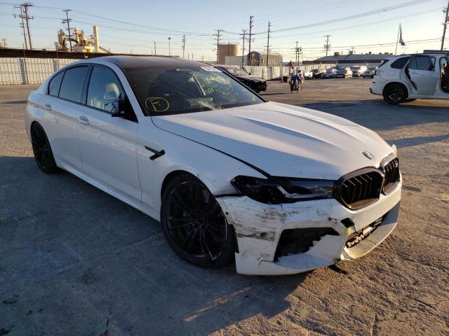 BMW M5 2021 with VIN WBS83CH03MCF15445 - Photo from auction