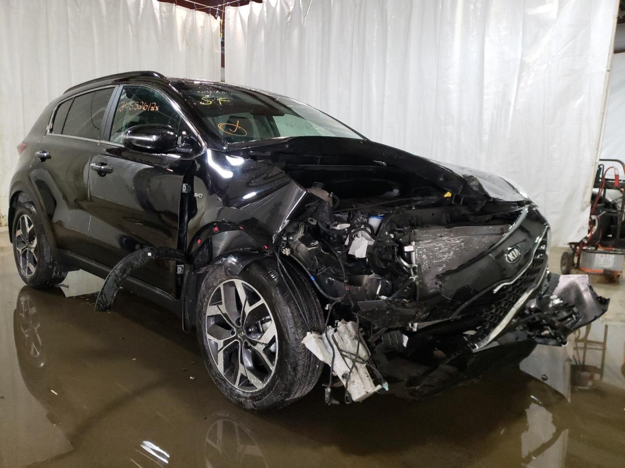 KIA SPORTAGE E 2022 with VIN KNDPNCAC8N7959042 - Photo from auction
