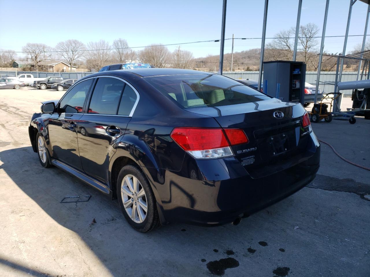 Photo 3 from auction – 2012 SUBARU LEGACY 2.5 with VIN 4S3BMCC63C3032376