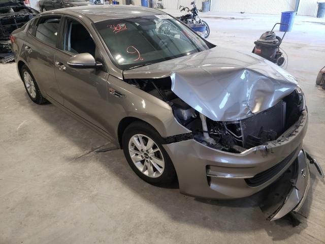 KIA OPTIMA LX 2018 with VIN 5XXGT4L33JG183865 - Photo from auction