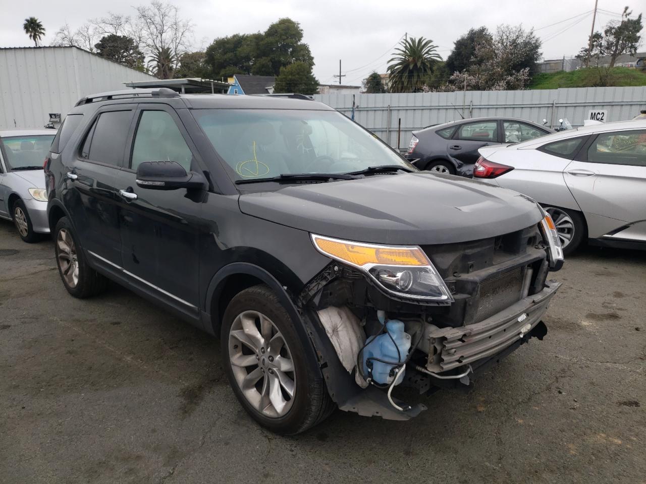 FORD EXPLORER X 2015 with VIN 1FM5K8D88FGA95627 - Photo from auction
