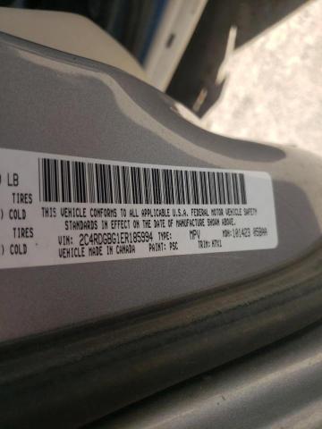 Photo 10 from auction – 2014 DODGE GRAND CARA with VIN 2C4RDGBG1ER185994