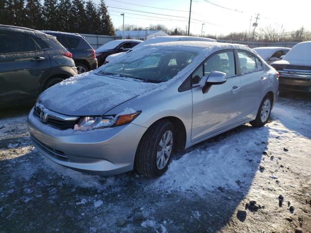 Photo 2 from auction – 2012 HONDA CIVIC LX with VIN 19XFB2F5XCE387123