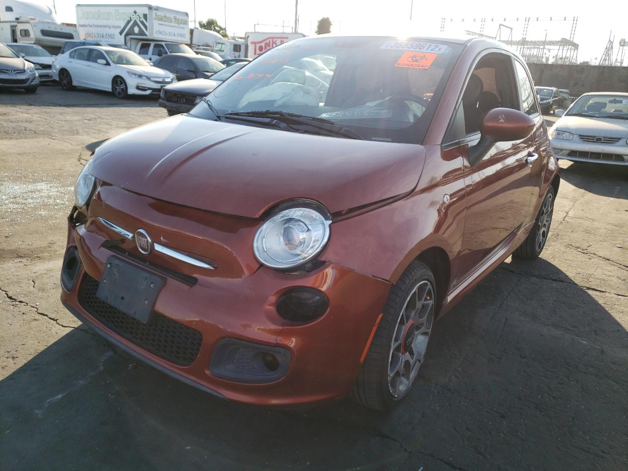 Photo 2 from auction – 2012 FIAT 500 SPORT with VIN 3C3CFFBR5CT233894