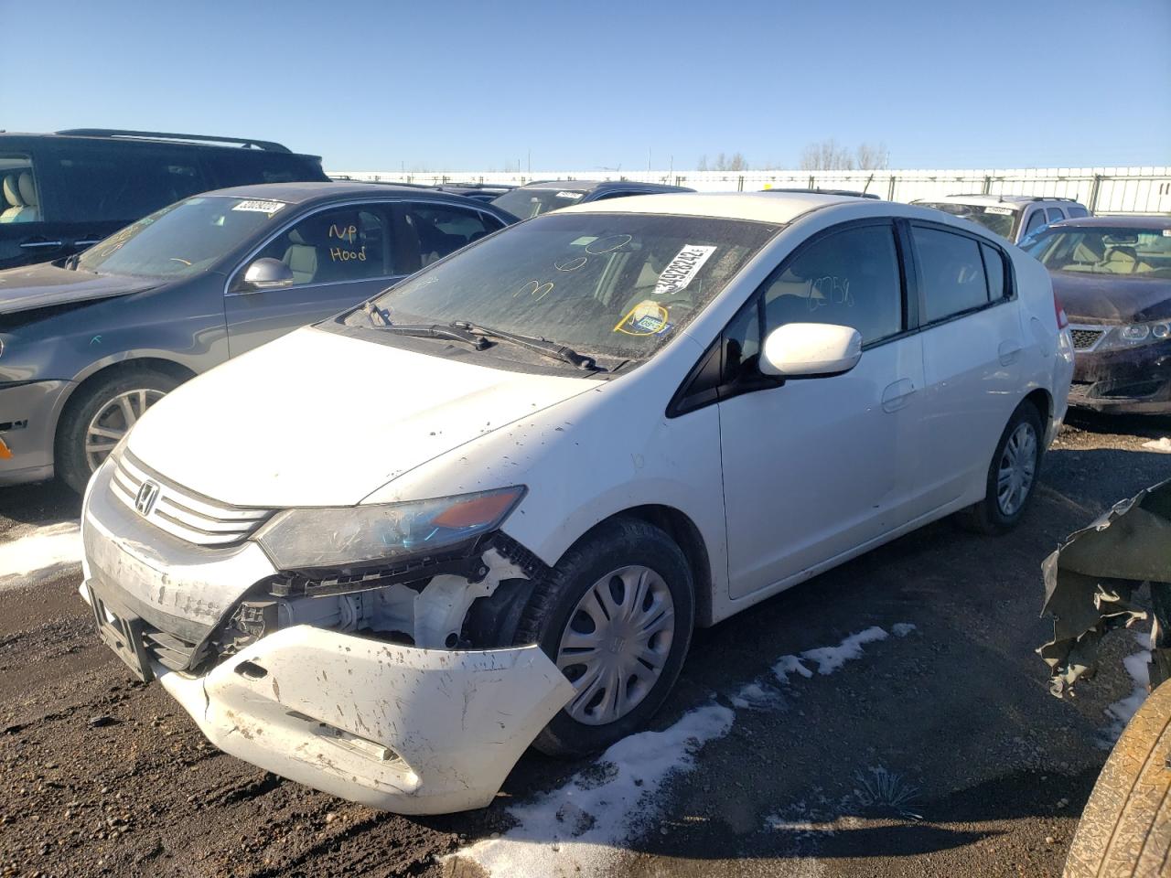 Photo 2 from auction – 2011 HONDA INSIGHT LX with VIN JHMZE2H5XBS008407