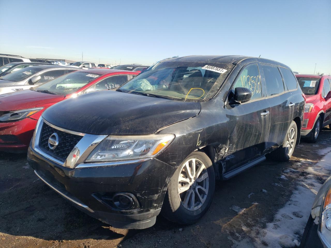 Photo 2 from auction – 2013 NISSAN PATHFINDER with VIN 5N1AR2MN5DC606924