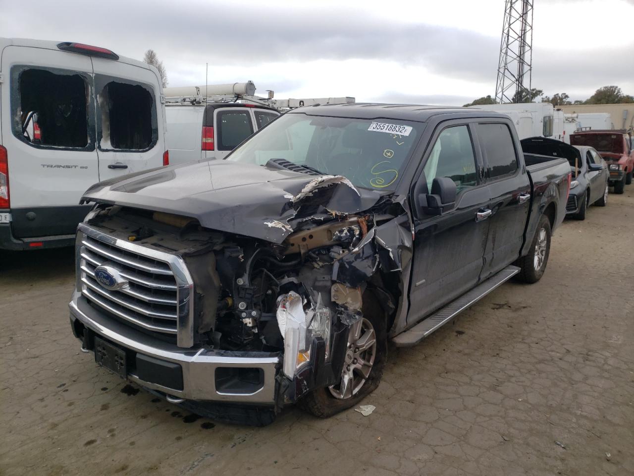 Photo 2 from auction – 2015 FORD F150 SUPER with VIN 1FTEW1EG8FFA20535