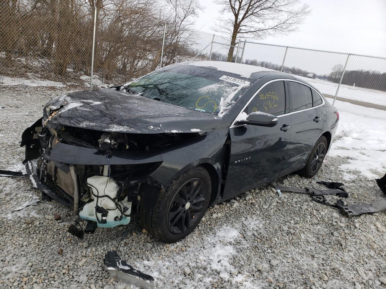 Photo 2 from auction – 2017 CHEVROLET MALIBU LT with VIN 1G1ZE5ST2HF184498