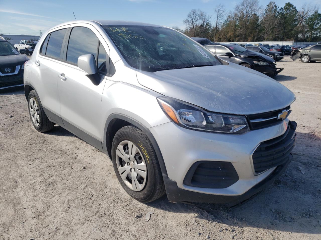 Photo 1 from auction – 2018 CHEVROLET TRAX LS with VIN KL7CJKSB6JB631231