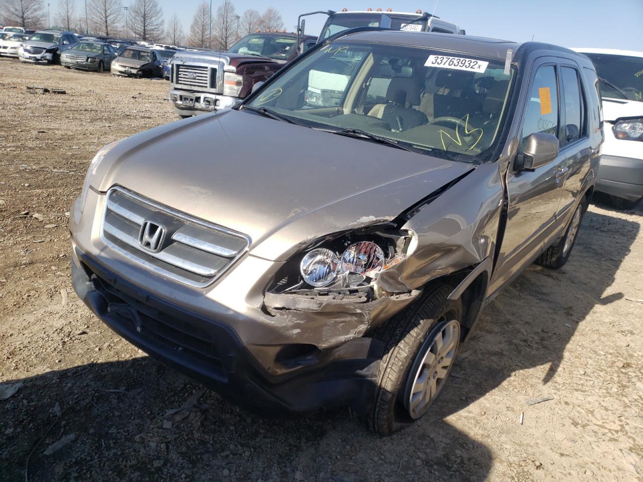 Photo 2 from auction – 2006 HONDA CR-V SE with VIN JHLRD78956C047350