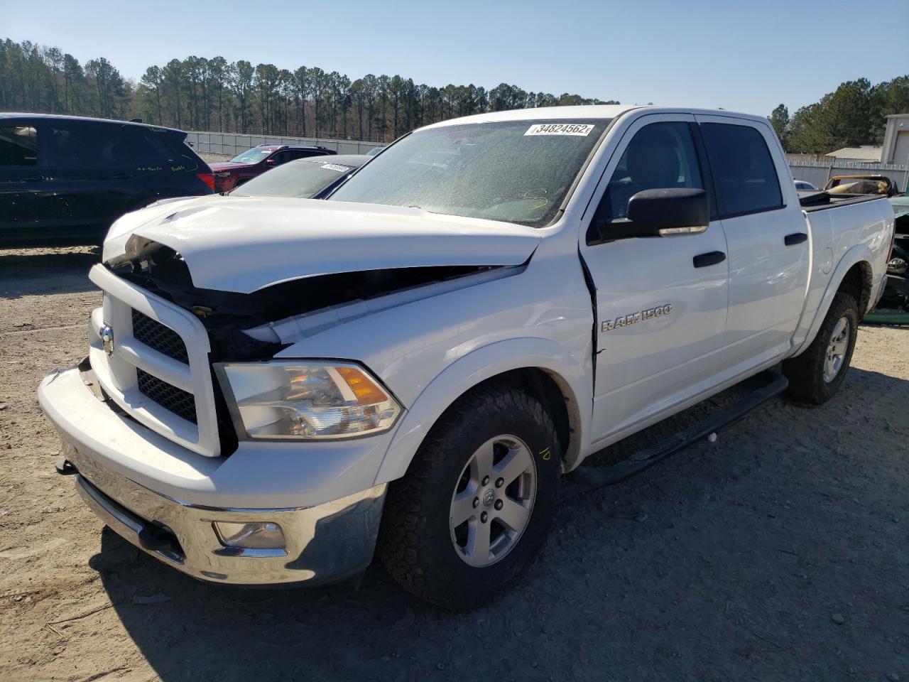 Photo 2 from auction – 2012 DODGE RAM 1500 S with VIN 1C6RD6LP4CS267634