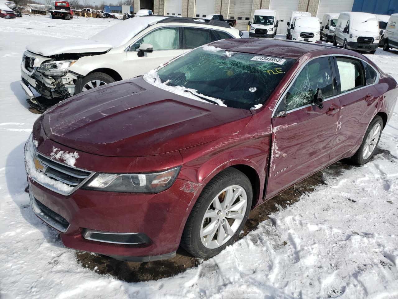 Photo 2 from auction – 2017 CHEVROLET IMPALA LT with VIN 2G1105SA5H9154303