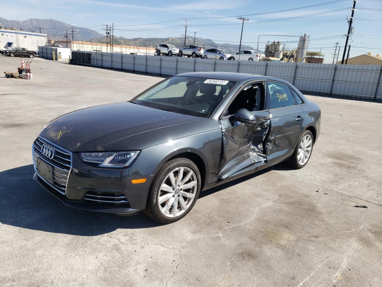 Photo 2 from auction – 2017 AUDI A4 ULTRA P with VIN WAUGMAF40HN065638