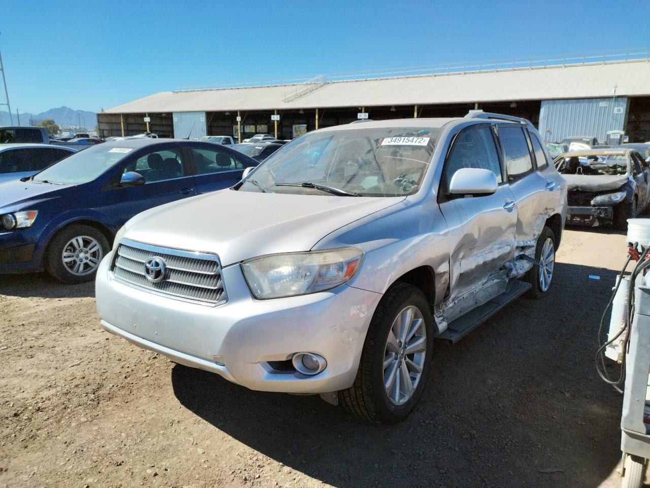 Photo 2 from auction – 2008 TOYOTA HIGHLANDER with VIN JTEEW44A382002464