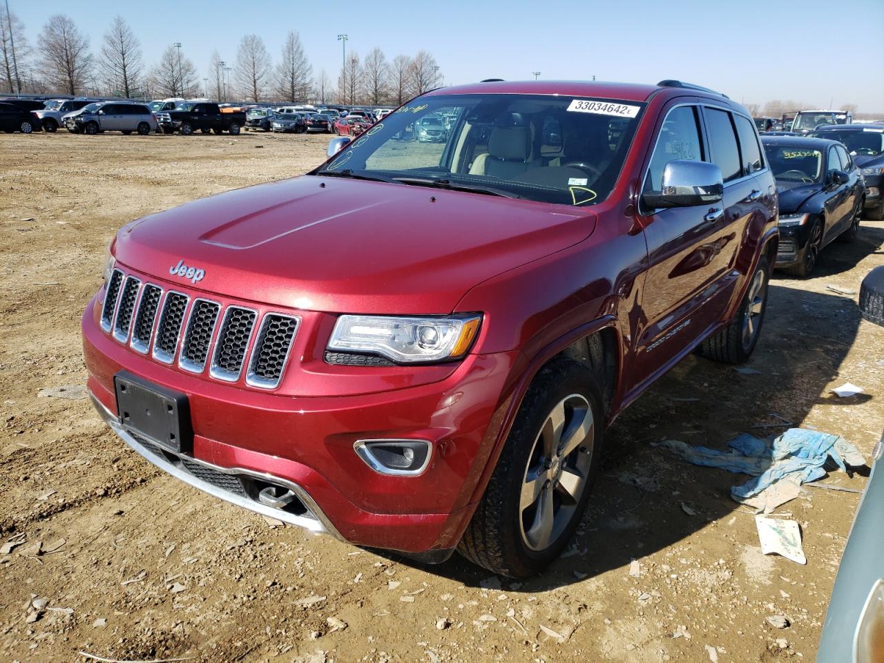 Photo 2 from auction – 2014 JEEP GRAND CHER with VIN 1C4RJFCG2EC580258