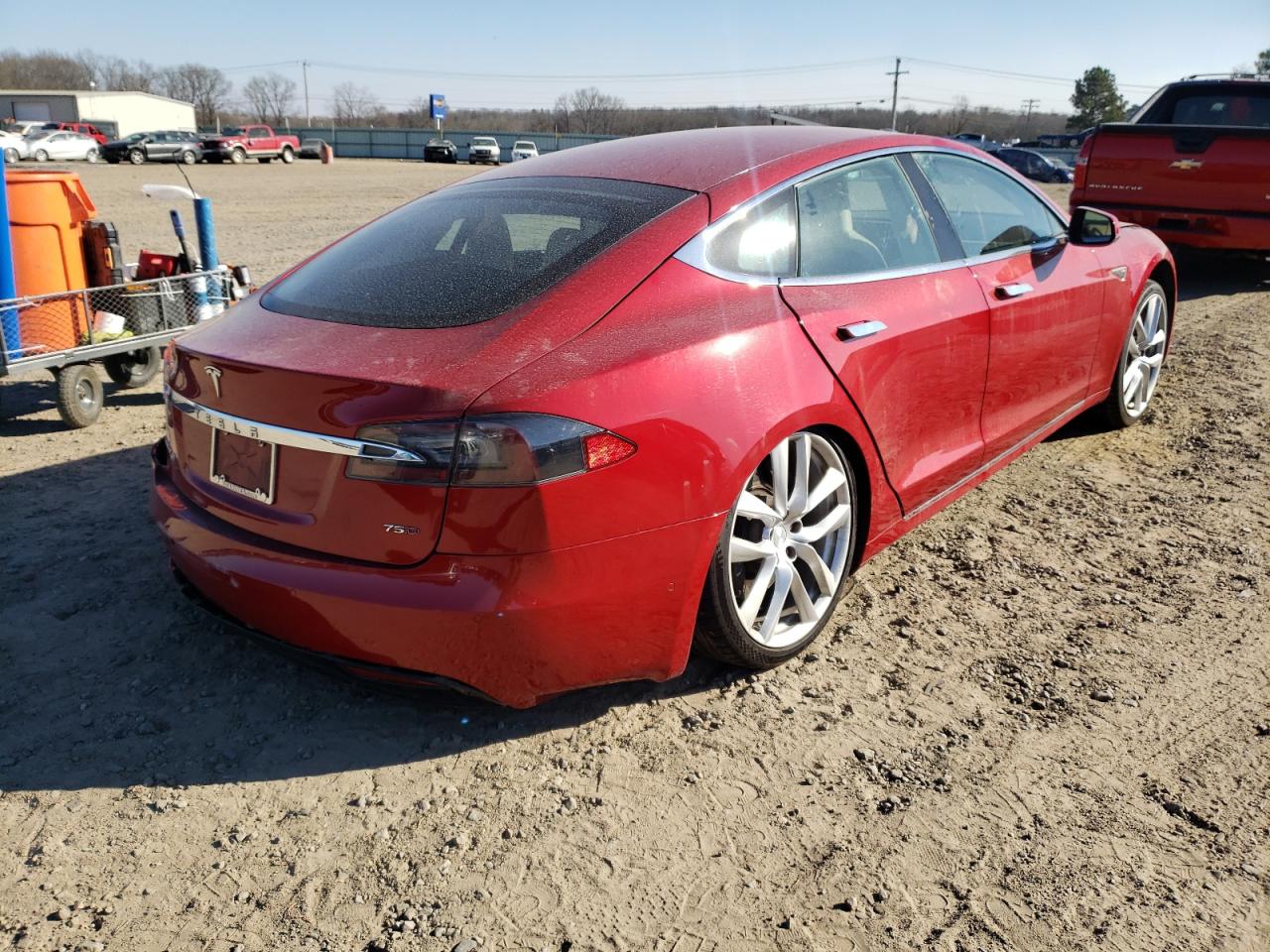Photo 4 from auction – 2016 TESLA MODEL S with VIN 5YJSA1E23GF147267