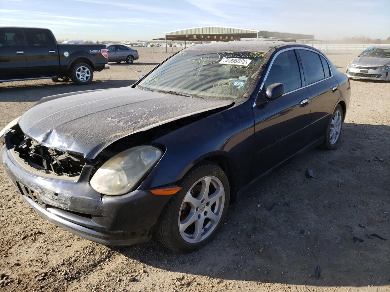 Photo 2 from auction – 2004 INFINITI G35 with VIN JNKCV51E14M606667