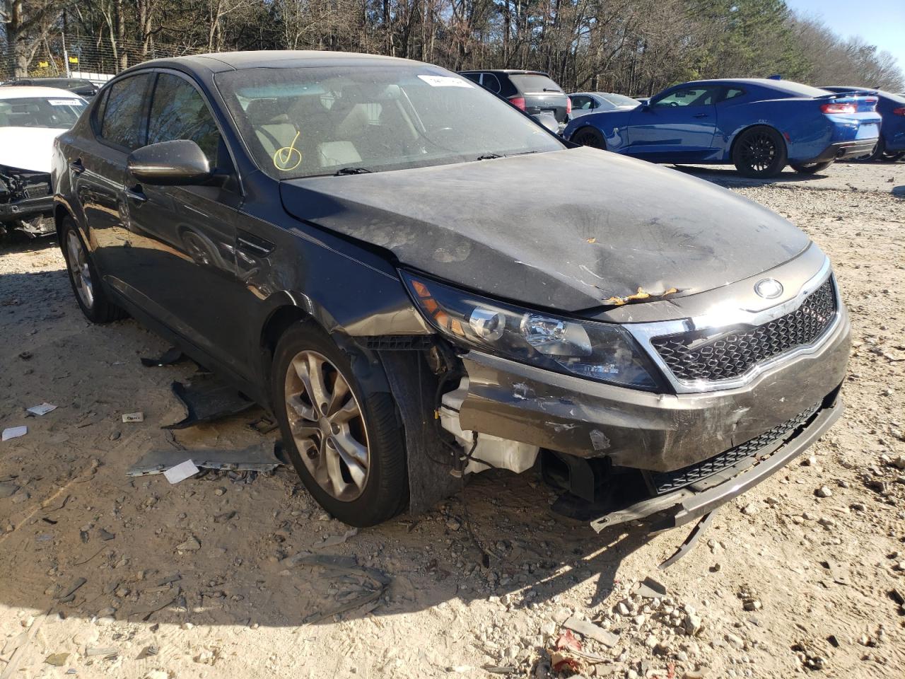 KIA OPTIMA EX 2013 with VIN 5XXGN4A74DG196533 - Photo from auction