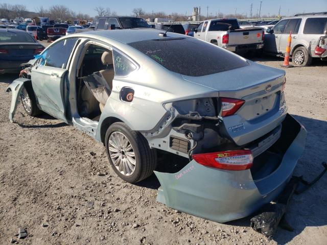 Photo 3 from auction – 2014 FORD FUSION SE with VIN 3FA6P0PU1ER239679