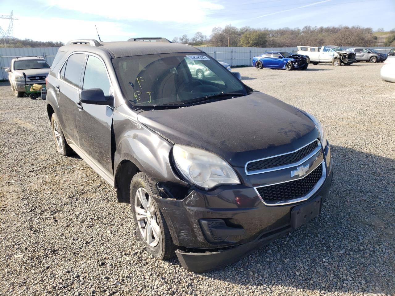 CHEVROLET EQUINOX LT 2013 with VIN 2GNALDEK8D6151458 - Photo from auction