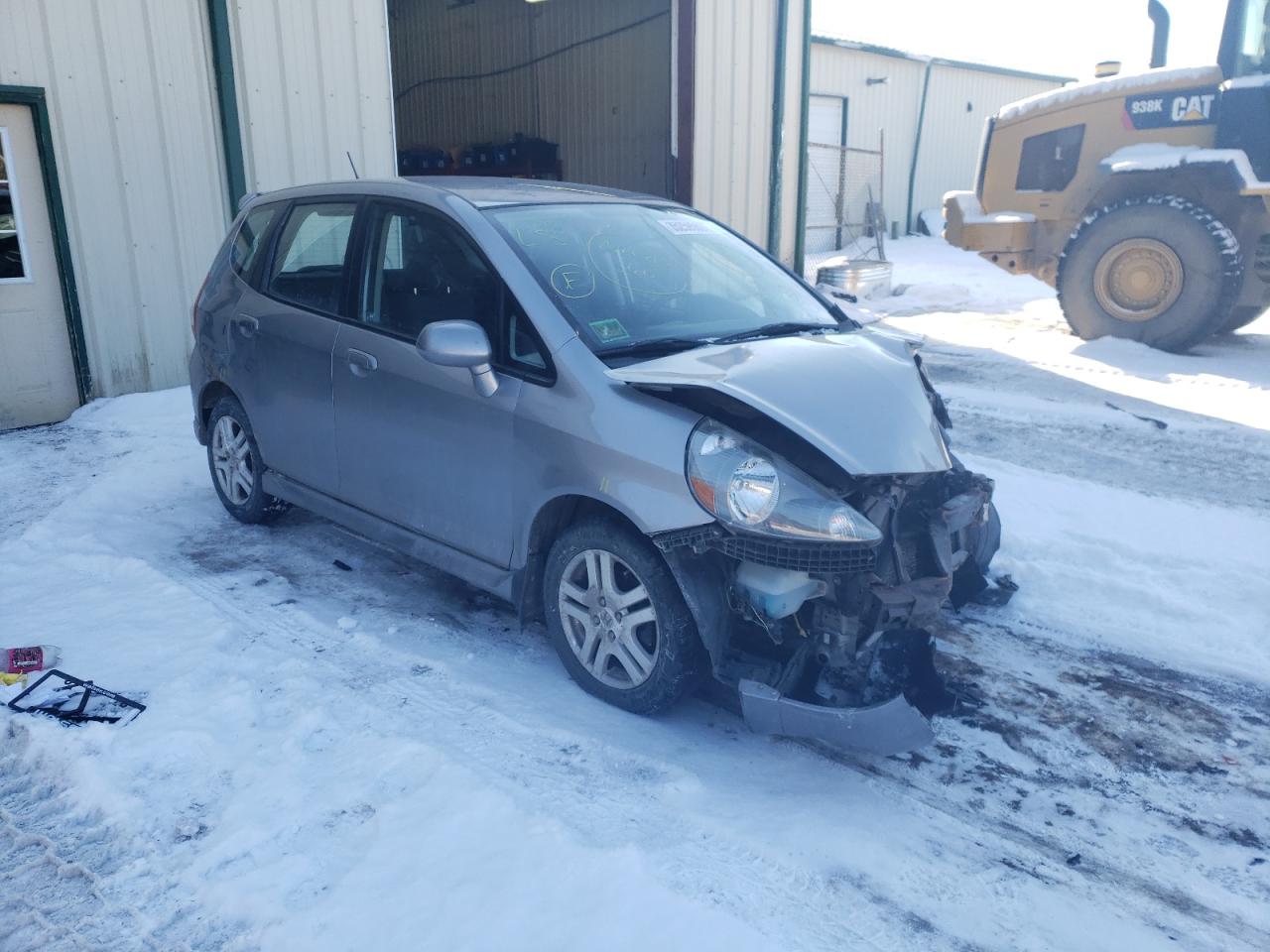 HONDA FIT S 2007 with VIN JHMGD38667S024751 - Photo from auction