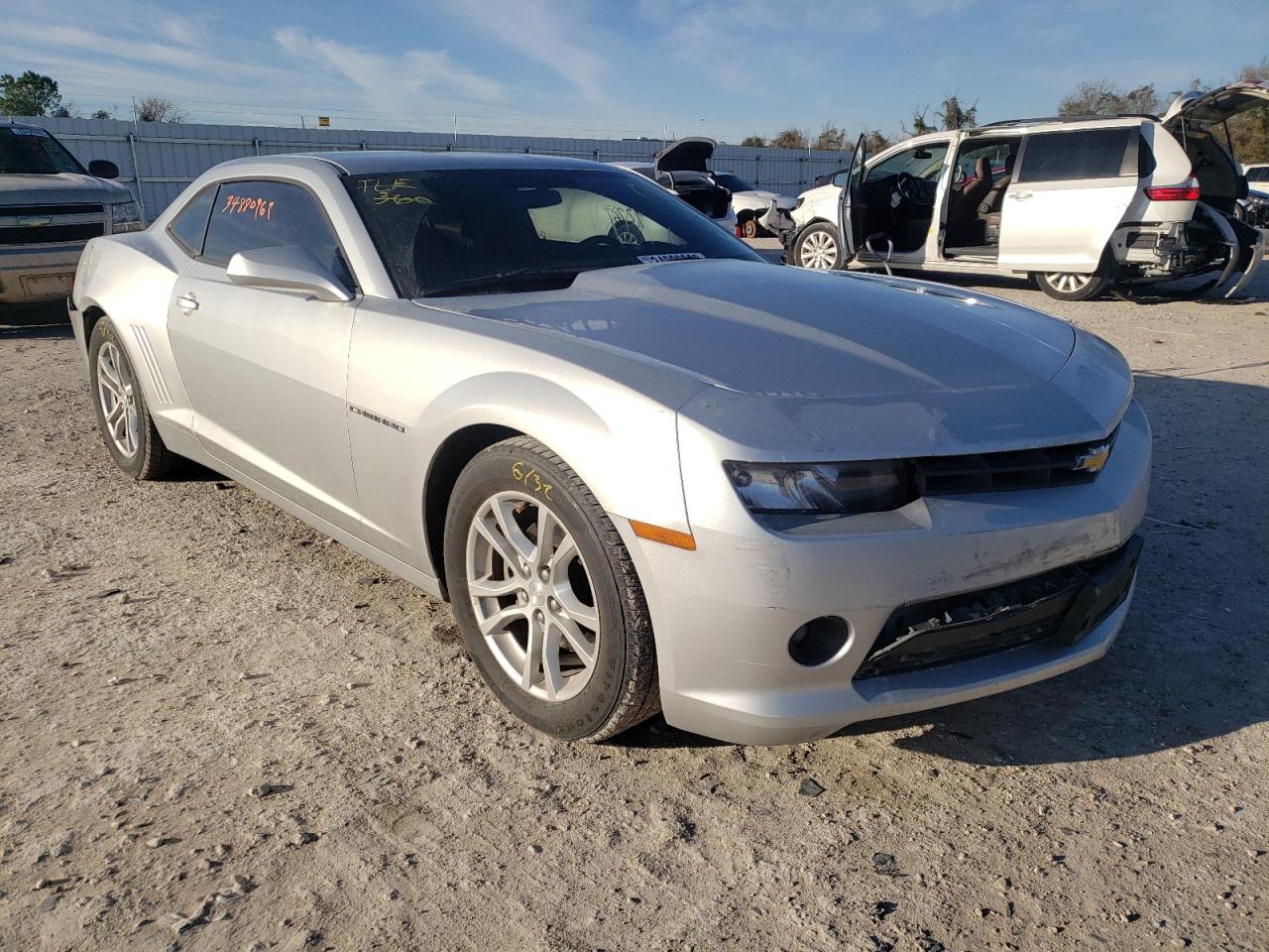 CHEVROLET CAMARO LT 2014 with VIN 2G1FB1E30E9298049 - Photo from auction