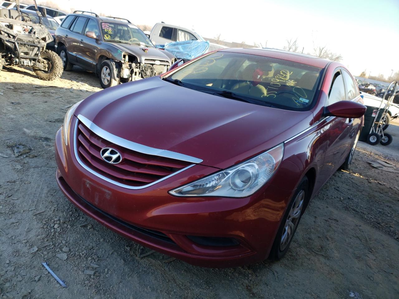 Photo 2 from auction – 2011 HYUNDAI SONATA GLS with VIN 5NPEB4AC6BH087490