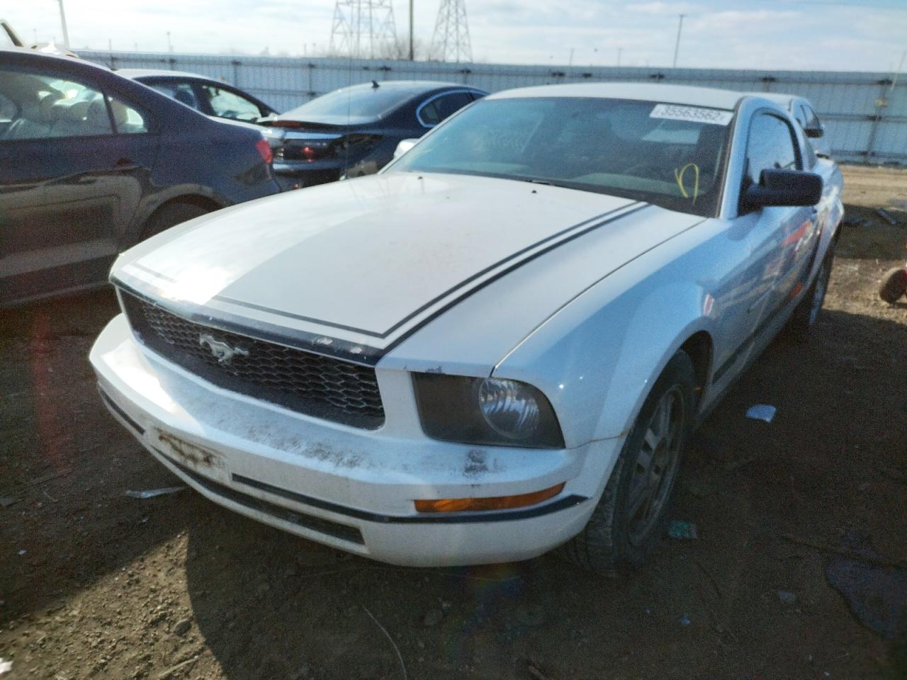 Photo 2 from auction – 2007 FORD MUSTANG with VIN 1ZVFT80NX75291497