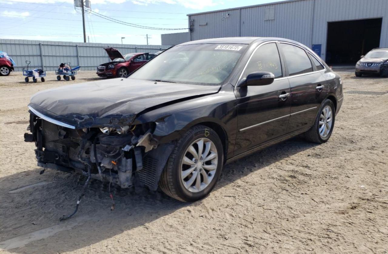 Photo 2 from auction – 2008 HYUNDAI AZERA SE with VIN KMHFC46F88A295953