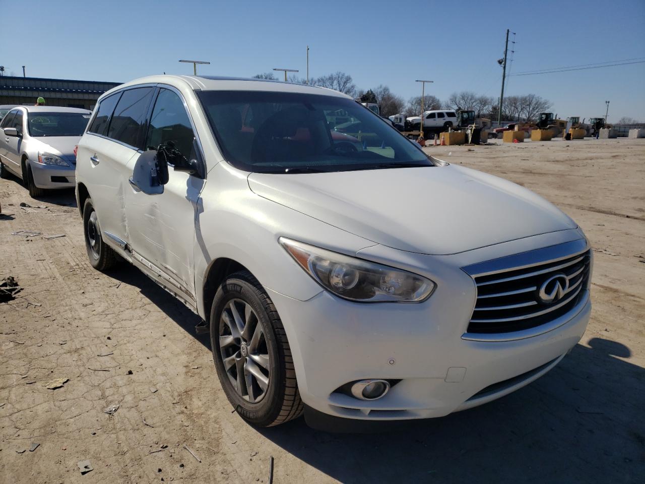 Photo 1 from auction – 2013 INFINITI JX35 with VIN 5N1AL0MM0DC313137