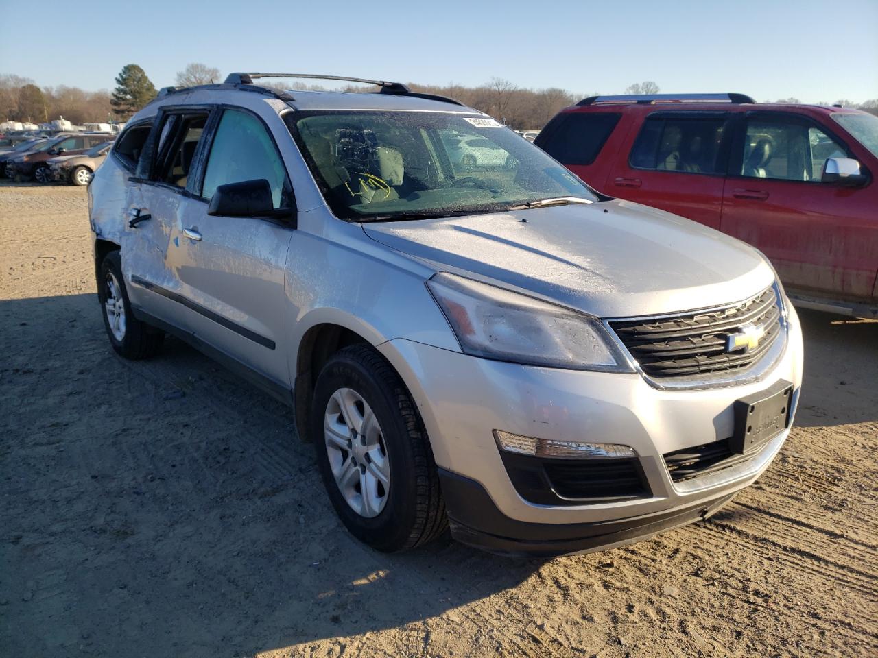 CHEVROLET TRAVERSE L 2014 with VIN 1GNKRFKD2EJ233260 - Photo from auction