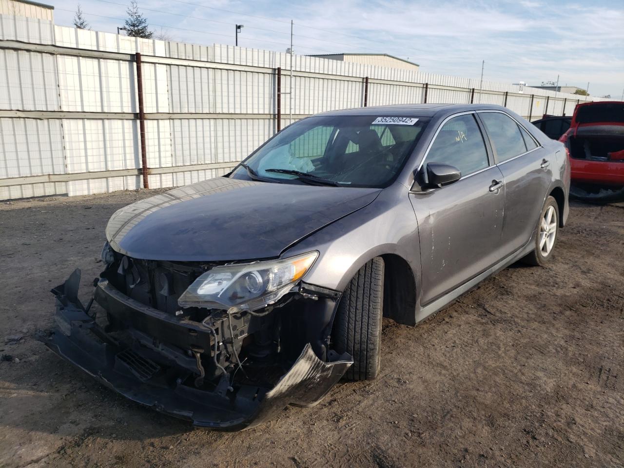 Photo 2 from auction – 2012 TOYOTA CAMRY BASE with VIN 4T1BF1FK9CU199502