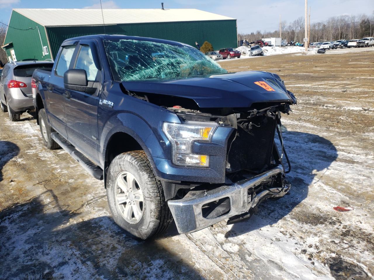 FORD F150 SUPER 2017 with VIN 1FTEW1EP2HFC40921 - Photo from auction
