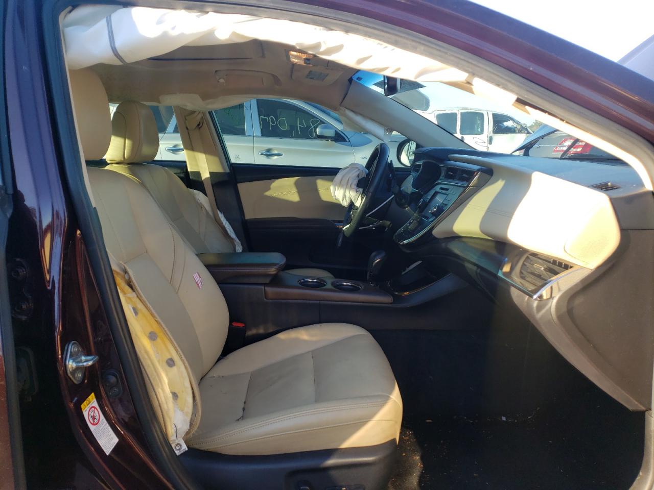 Photo 5 from auction – 2016 TOYOTA AVALON XLE with VIN 4T1BK1EB7GU240681
