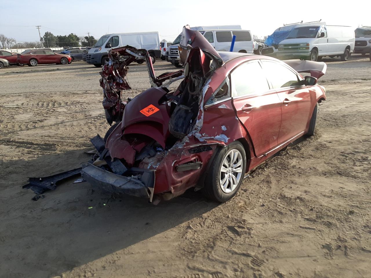 Photo 4 from auction – 2012 HYUNDAI SONATA GLS with VIN 5NPEB4AC8CH331139