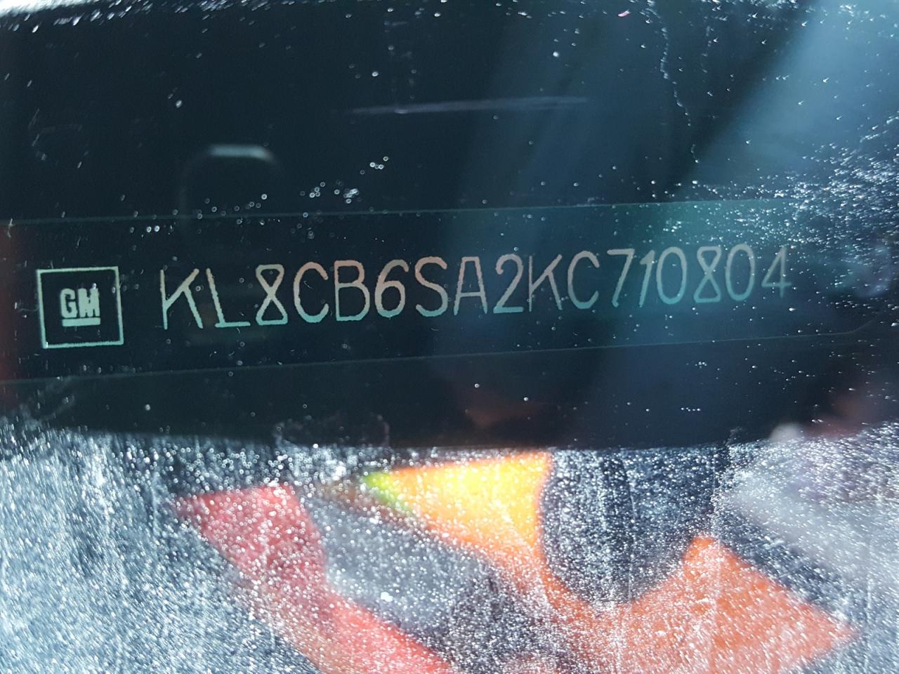 Photo 10 from auction – 2019 CHEVROLET SPARK LS with VIN KL8CB6SA2KC710804