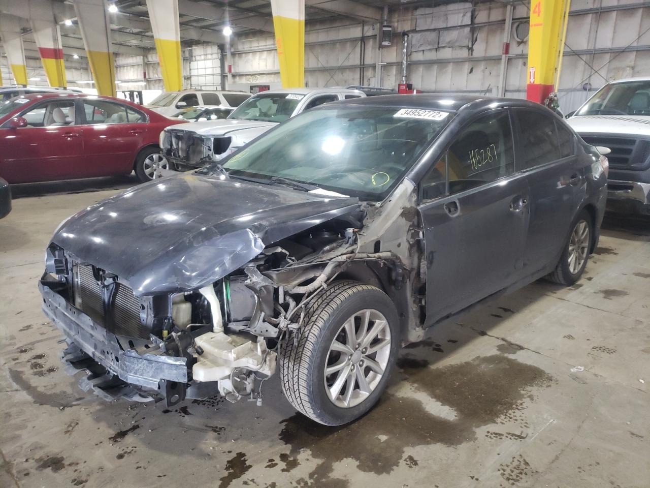 Photo 2 from auction – 2013 SUBARU IMPREZA PR with VIN JF1GJAB60DH008468