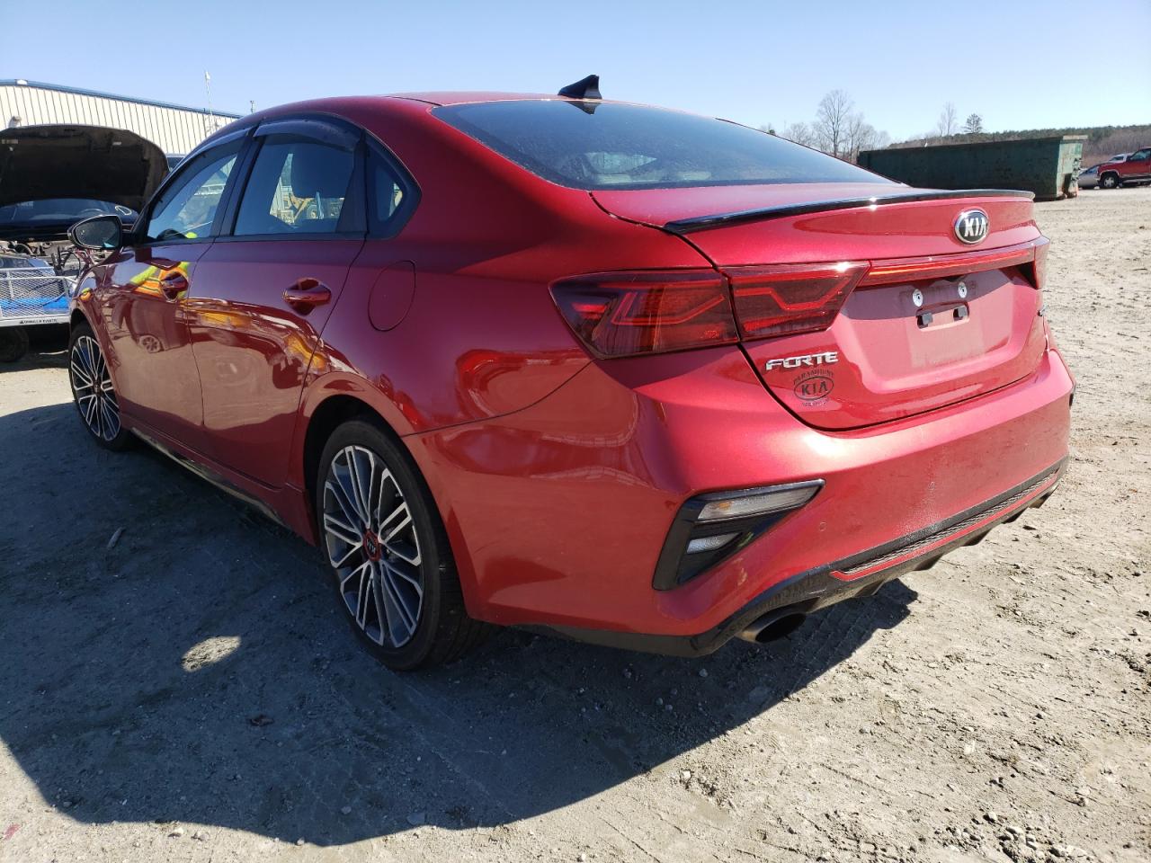 Photo 3 from auction – 2020 KIA FORTE GT with VIN 3KPF44AC6LE157476