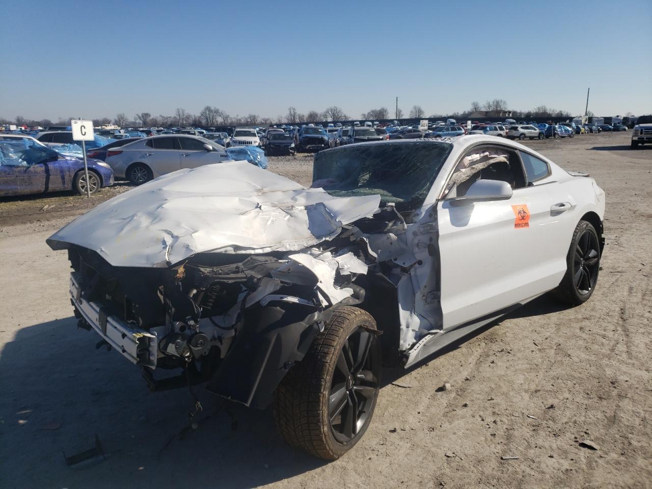 Photo 2 from auction – 2015 FORD MUSTANG with VIN 1FA6P8TH9F5315791