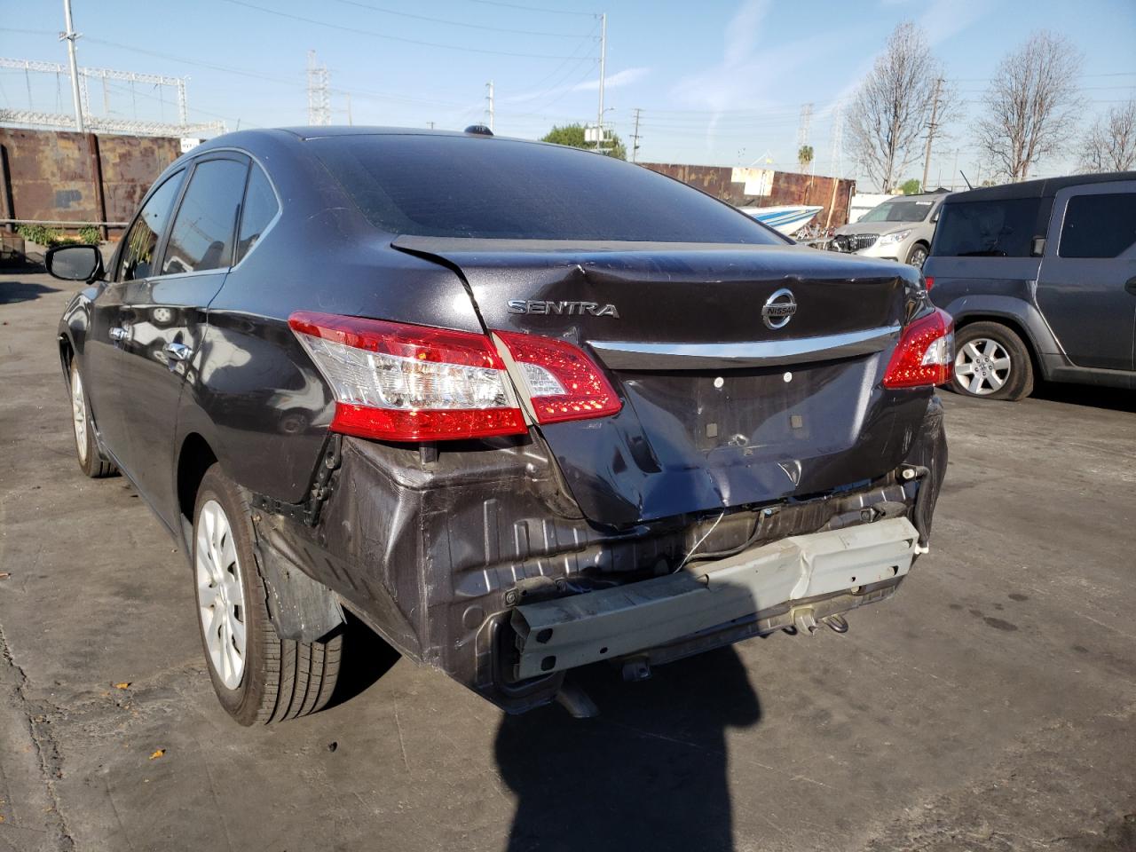 Photo 9 from auction – 2015 NISSAN SENTRA S with VIN 3N1AB7AP0FL691614